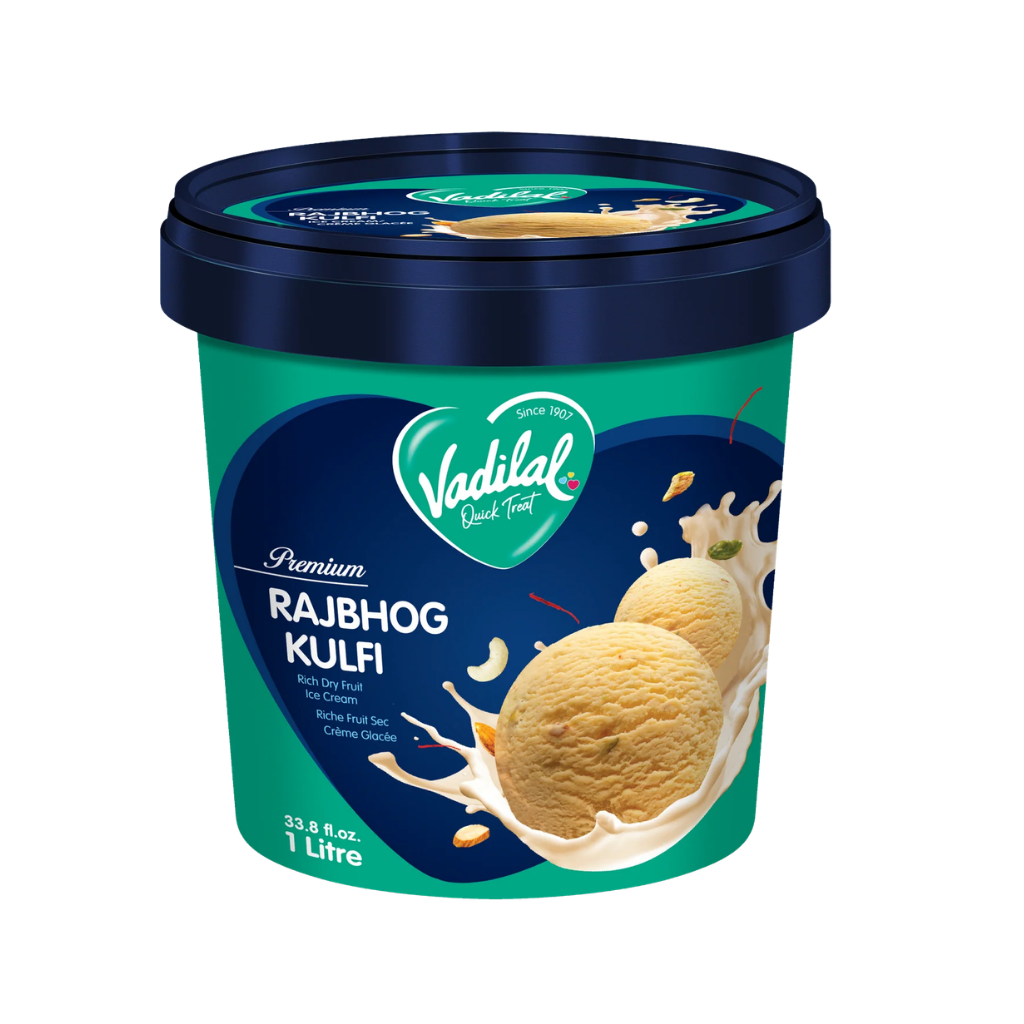 Vadilal Rajbhog Kulfi 1 ltr buy online USA - 1